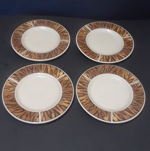 Sakura Majesticware TRIBE Saucers Vintage